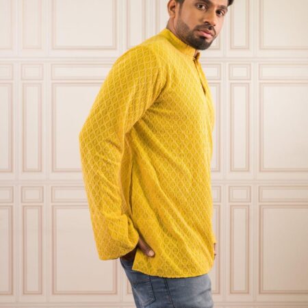 Georgette short kurta